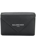 Balenciaga Bal Papier Mini Wallet - Black