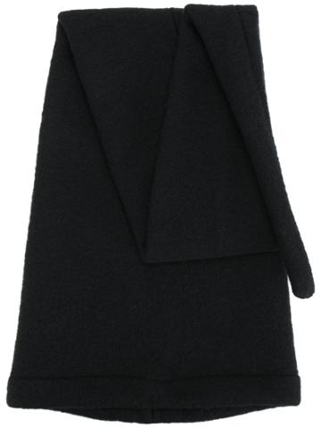 Flapper Woven Hat - Black