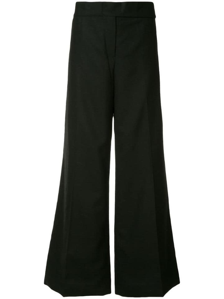 Chanel Pre-owned Cc Long Trousers - Black
