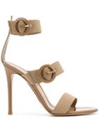 Gianvito Rossi Buckled Sandals - Nude & Neutrals