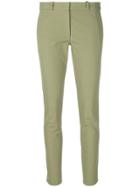 Joseph Slim Cropped Trousers - Green