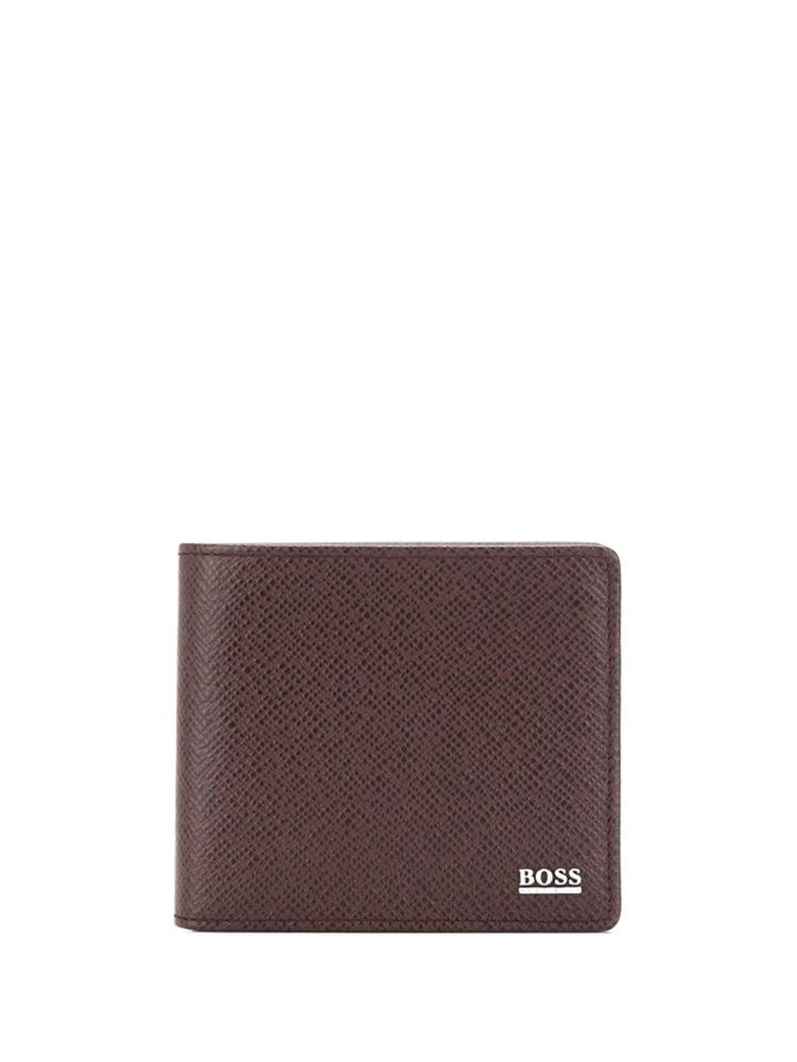 Boss Hugo Boss Logo Plaque Wallet - Red
