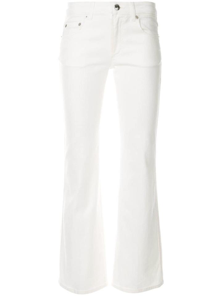 Sonia Rykiel Mid-rise Cropped Jeans - White