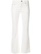 Sonia Rykiel Mid-rise Cropped Jeans - White