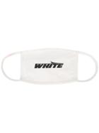Off-white Logo Printed Face Mask