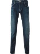 Armani Jeans Regular Fit Jeans, Men's, Size: 36, Blue, Cotton/spandex/elastane