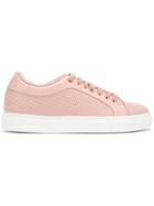Paul Smith Perforated Basso Sneakers - Pink & Purple