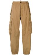 Dsquared2 Wide-leg Cargo Trousers - Brown
