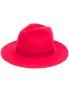 Ps Paul Smith Fedora Hat - Red