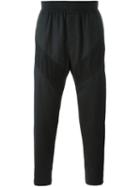 Givenchy Mesh Panelled Trousers, Men's, Size: 52, Black, Polyester/spandex/elastane/acetate/wool