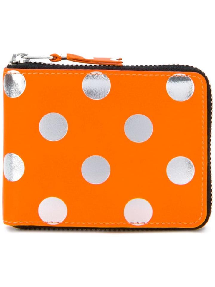 Comme Des Garçons Wallet Polka Dots Wallet - Yellow