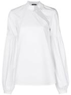 Wandering Embellished Blouse - White