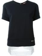 No21 Layered Open Back T-shirt