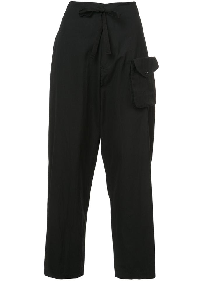 Y's Detachable Pocket Trousers - Black