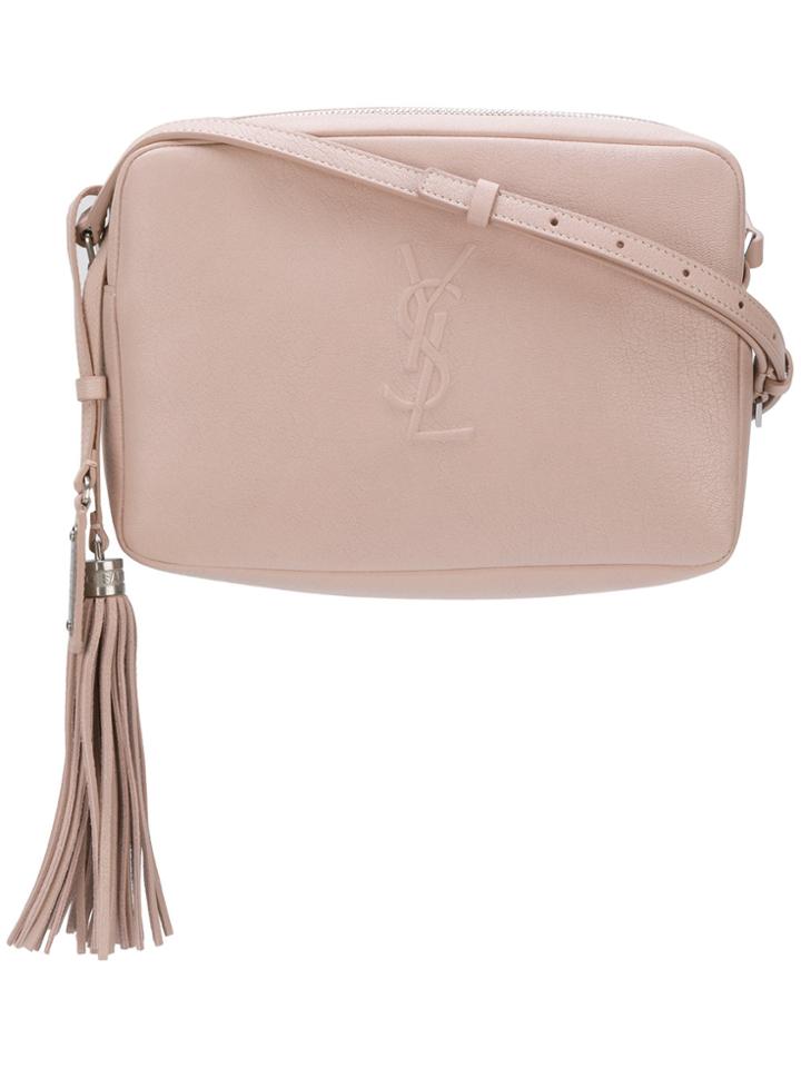 Saint Laurent Lou Camera Bag - Pink & Purple