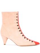 Rachel Comey Stud-embellished Boots - Pink