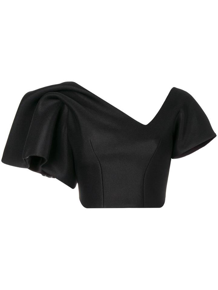 Maticevski Engagement Crop-top - Black