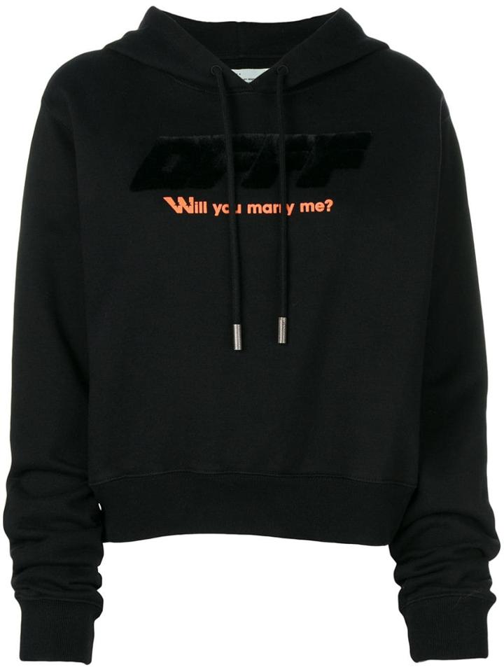 Off-white Modern Obstacles Hoodie - Black