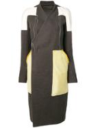 Rick Owens Deconstructed Coat - Green
