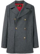 Gloverall Double Breasted Coat - Grey