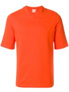 Reebok Rear-print Fitted T-shirt - Yellow & Orange