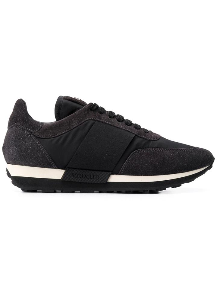 Moncler Low Top Trainers - Black