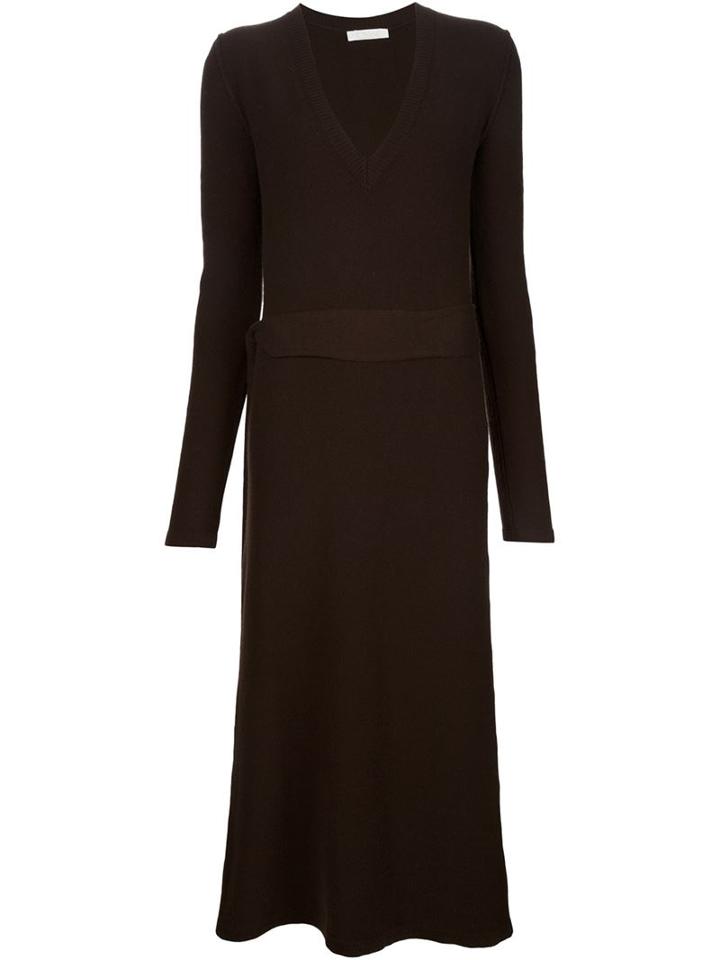 Chloe Belted Knit Dress