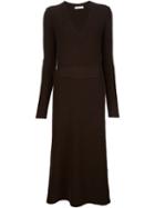 Chloe Belted Knit Dress