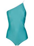 Adriana Degreas One Shoulder Swimsuit - Blue