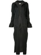 Sabine Luise Box Pleat Cardi-coat, Women's, Size: Small, Grey, Cashmere