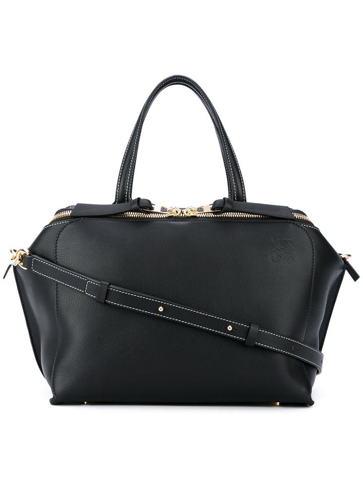 Loewe - Large Tote Bag - Women - Leather - One Size, Black, Leather