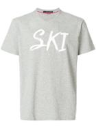 Perfect Moment Ski Print T-shirt - Grey
