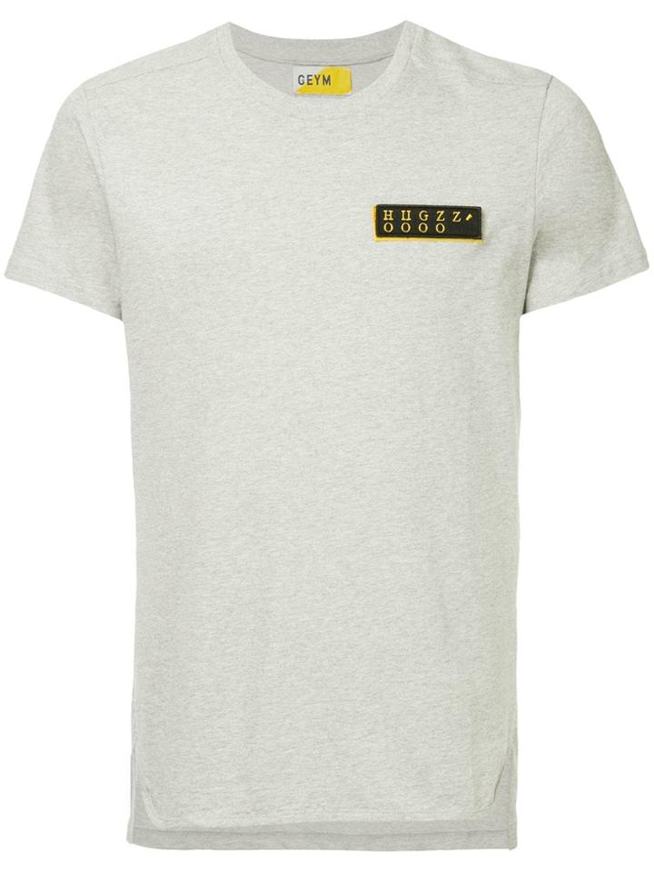 Geym Patch Universal Address T-shirt - Grey