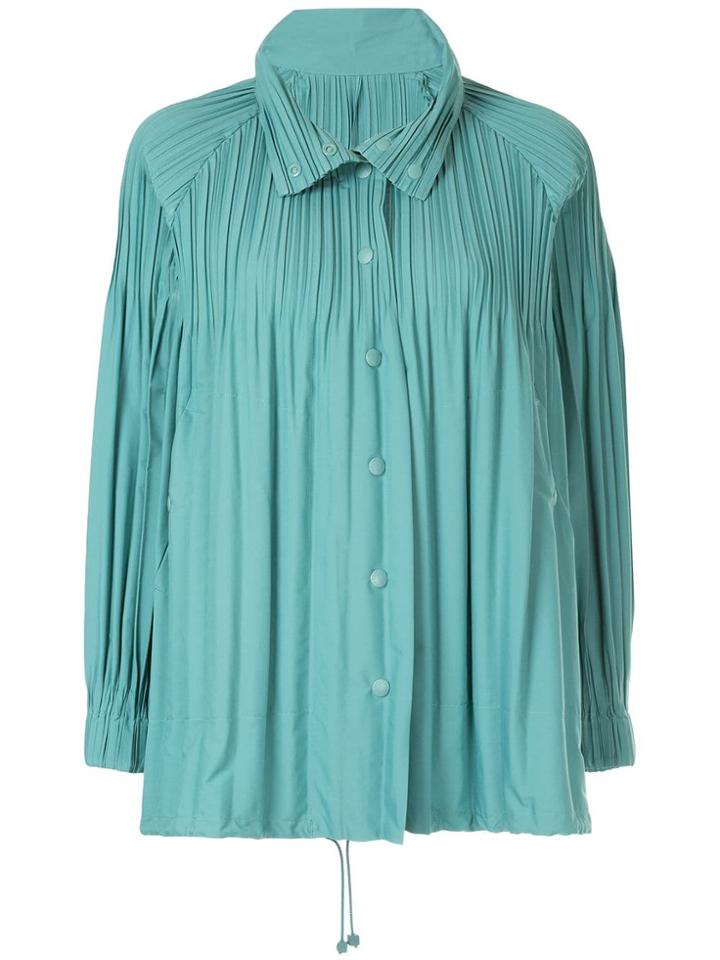 Pleats Please Issey Miyake Jaunty Jacket - Blue