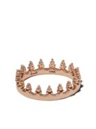 Annoushka 18kt Rose Gold Crown Ring - 18ct Rose Gold