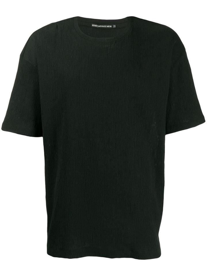 Issey Miyake Men Oversized T-shirt - Black