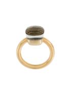 Pomellato 18kt Rose Gold Topaz Stone Nudo Ring - Metallic