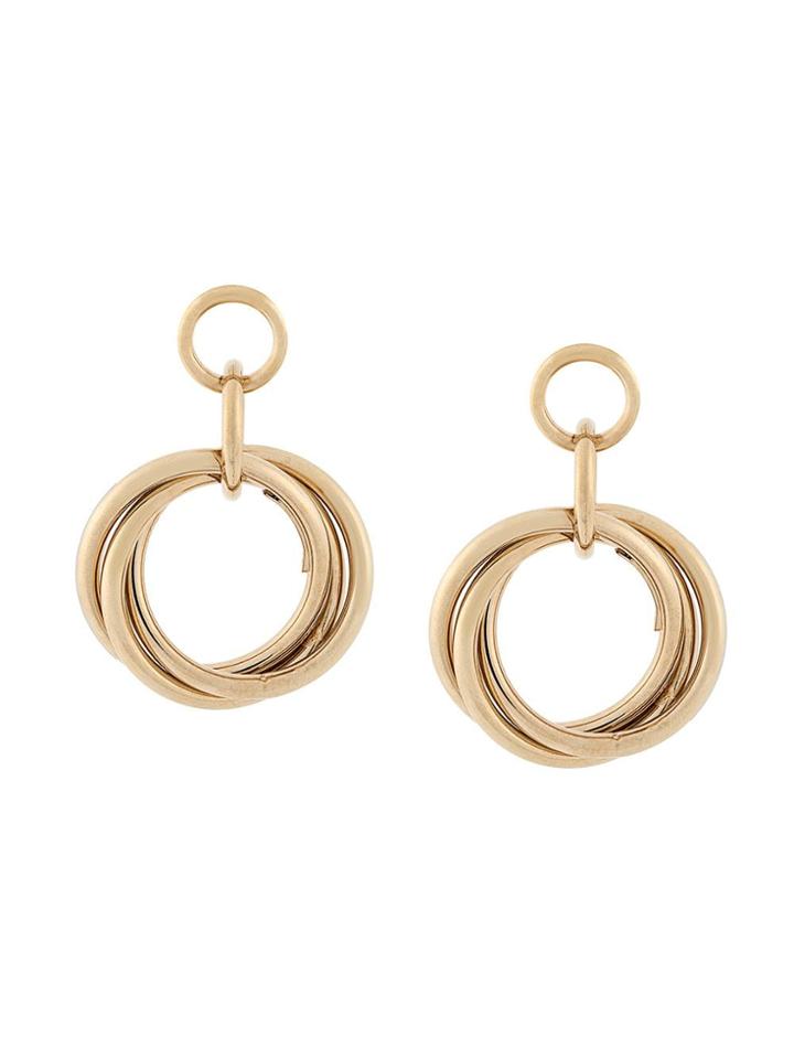 Rosantica Hoop Pendant Earrings - Metallic
