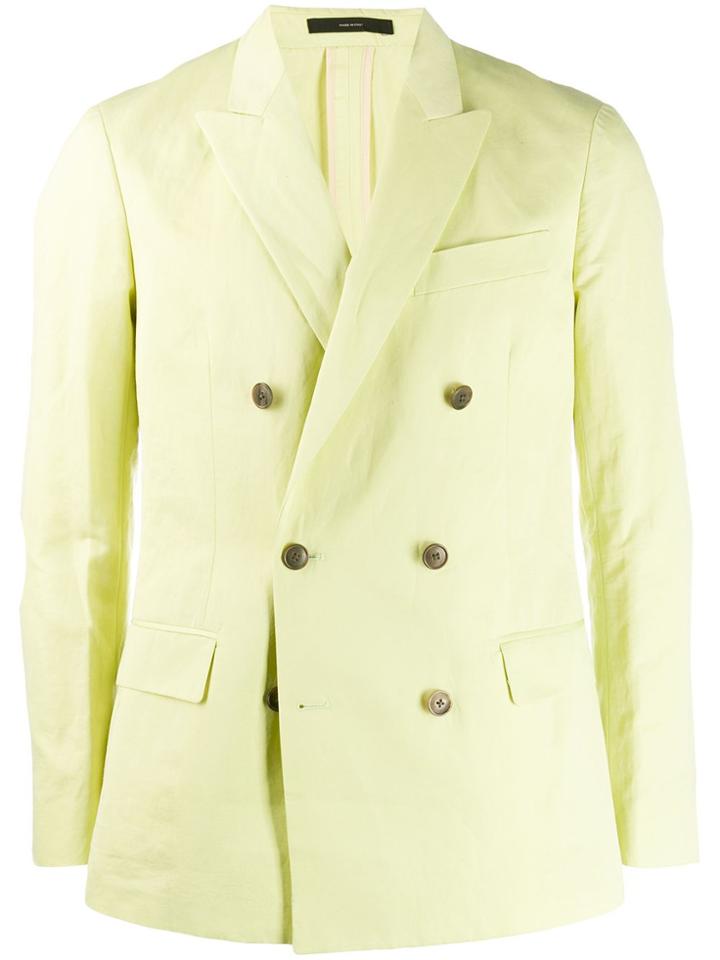 Paul Smith Double Breasted Blazer - Green
