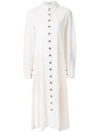 Lemaire Shirt Dress, Women's, Size: 36, Nude/neutrals, Silk/spandex/elastane/wool