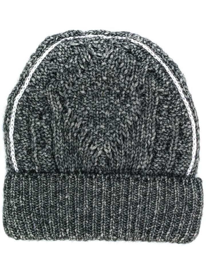 Mm6 Maison Margiela Knit Beanie - Grey