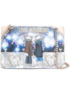 Love Moschino 'flashes' Print Shoulder Bag, Women's, Brown, Polyurethane
