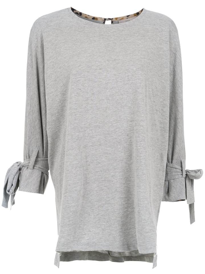 Sissa Dalia Straight-fit Blouse - Grey