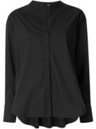 Frei Ea Skipper High-low Hem Shirt - Black
