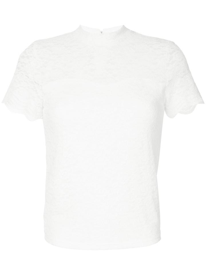 Guild Prime Lace Patterned Blouse - White