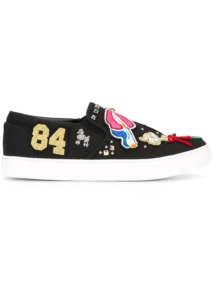 Marc Jacobs Mercer Slip-on Sneakers - Black