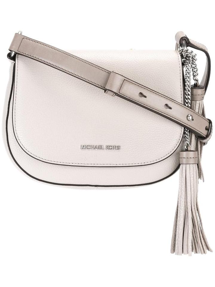 Michael Michael Kors 'elyse' Saddle Crossbody Bag, Women's, Nude/neutrals