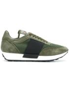 Moncler Mesh Panel Sneakers - Green