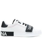 Dolce & Gabbana Logo Lace-up Sneakers - White