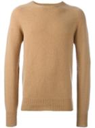 Ymc Crew Neck Pullover, Men's, Size: Medium, Nude/neutrals, Cashmere/merino
